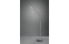 Stojacia LED lampa Reed 195 cm, matný nikel, 5 svietidiel