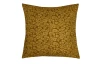 Dekoračný vankúš Sandra 43x43 cm, žakárový žltý