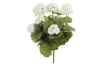 Umelá kytica Muškát, biela