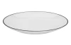 Dezertný tanier Luna Black Line 20 cm, biely