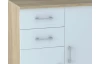 Komoda Universal, dub sonoma/biela