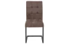 Jedálenská stolička Donna, hnedá vintage optika kože