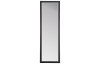 Nástenné zrkadlo Vegas 47x147 cm, antracitové