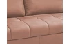 Rohová sedacia súprava Paris, lososová látka, pravý roh