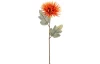 Umelá kvetina Chryzantéma 60 cm, oranžová