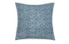 Dekoračný vankúš Sandra 43x43 cm, žakárový modro-sivý