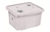 Úložný box Hviezdy 30 l, šedý