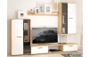 Obývacia stena Samsa, dub artisan/biela