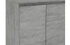 Skrinka 2-dverová Carlos, šedý beton, 75 cm
