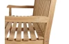 Záhradná lavica Bandung, 3-miestna, teak