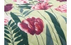 Letná prikrývka Zelená, tulipány