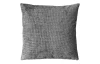 Dekoračný vankúš Chenille Cross 45x45 cm, šedý