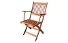 Skladacie záhradné kreslo Bogo, tropické drevo