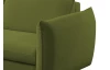 Rohová sedacia súprava Glow, zelená fresh látka, ľavý roh