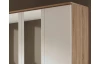 Šatníková skriňa Bremen, 181 cm, dub sonoma/biela