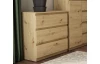 Zásuvková komoda Carlos 753S, dub artisan, výška 80 cm