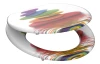 WC doska Colorful Stones, MDF