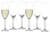 Súprava pohárov na šampanské (6 ks) Gastro 100 ml