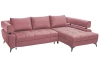 Rohová sedacia súprava Paris, staroružová látka, pravý roh