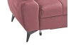 Rohová sedacia súprava Paris, staroružová látka, pravý roh