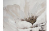 Ručne maľovaný obraz Biely kvet, 100x70 cm
