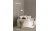 Stojacia LED lampa Wicket 182 cm, matný nikel