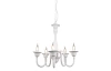 Luster Elsa 56 cm, biely
