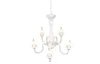 Luster Elsa 56 cm, biely