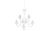 Luster Elsa 56 cm, biely