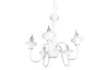 Luster Elsa 56 cm, biely