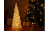 Vianočná dekorácia LED stromček, 17 cm