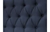 Posteľ Amy 180x200 cm, tmavo modrá látka