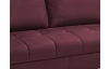 Rohová sedacia súprava Paris, vínová látka, pravý roh