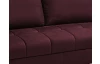 Rohová sedacia súprava Paris, vínová látka, pravý roh