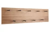 Nástenný vešiak s LED Romy, drevo, 75 cm
