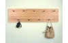 Nástenný vešiak s LED Romy, drevo, 75 cm