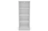 Polovysoký regál Carlos, biela, šírka 40 cm