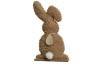 Veľkonočná dekorácia Plyšový zajac, hnedý