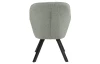 Jedálenská stolička Chrissy, svetlo zelená tkanina