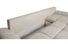 Rohová sedačka Bonn, svetlo béžová štruktúrovaná látka