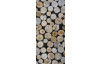 Koberec Paris I 67x180 cm, motív drevených klátov
