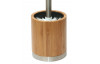WC kefu s nádobkou Bonja, bambus/kov
