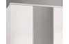 Šatníková skriňa Aachen, 135 cm, biela