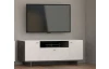 TV skrinka Makaria 140 cm, šedá/biela