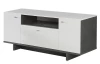 TV skrinka Makaria 140 cm, šedá/biela