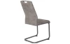 Jedálenská stolička Christina, šedá vintage látka