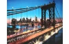 Obraz na plátne Brooklyn Bridge, 40x50 cm