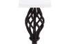 Stolová  lampa Rustica 50 cm, hrdzavá