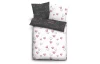 Obliečky linón Sweet Dreams, biela/čierna
