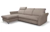 Rohová sedacia súprava Star, svetlo hnedá látka
